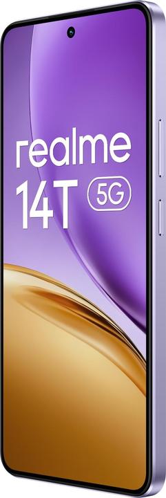 Produktbild realme 14T 5G 8GB 256GB Lightning Purple (256 GB, Lightning Purple, 6.67", SIM + eSIM, 50 Mpx, 5G)