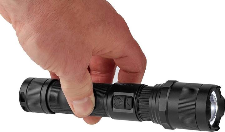Produktbild Nedis LED-Taschenlampe, Vollmetallgehäuse, Akku, 3,7 V, 10 W (3.50 cm, 1000 lm)