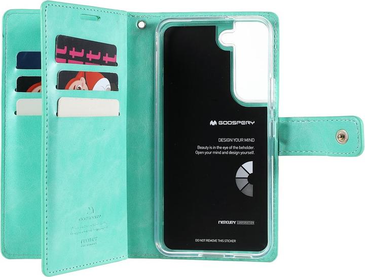 Image du produit Galaxy S22 - Mansoor Wallet Etui étui turquoise