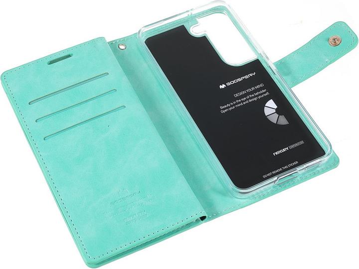 Image du produit Galaxy S22 - Mansoor Wallet Etui étui turquoise