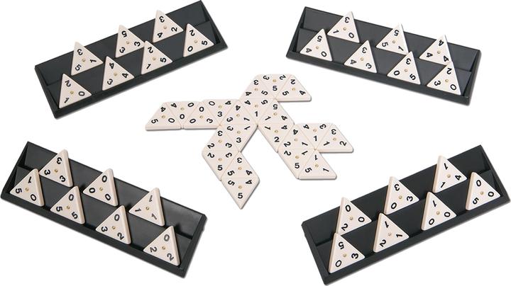 Actual product image Carlit Triominos Deluxe (Multilingual)
