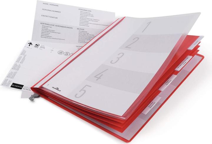 Produktbild Durable Personalhefter mit Hängeschiene A4 5 ST 255503 (A4, 5 x)