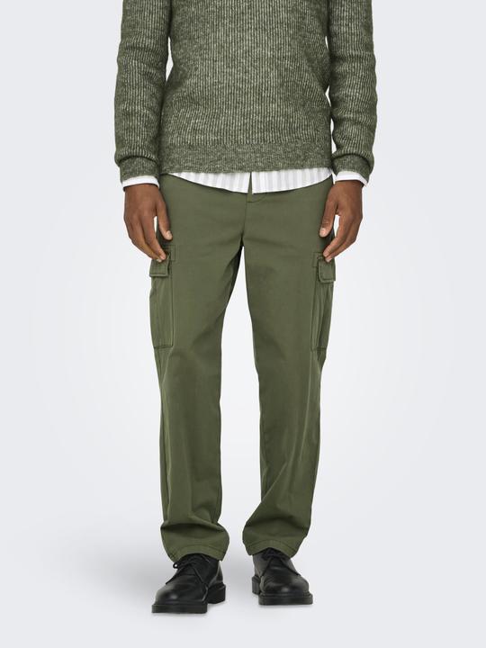 Actual product image Only & Sons ONSSINUS Loose fit trousers Trousers (XXL)