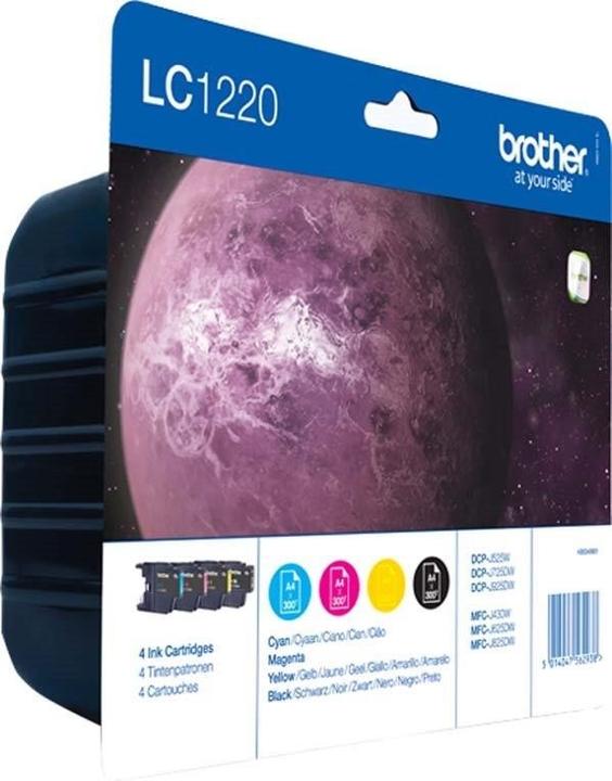 Produktbild Brother LC-1220VALBP Value Pack (M, C, Y, BK)
