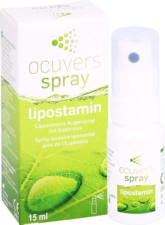 Image du produit Innomedis Ocuvers Spray lipostamine pour les yeux, solution de 15 ml (15 ml, Ocuvers Spray lipostamine pour les yeux, 15 ml de solution)