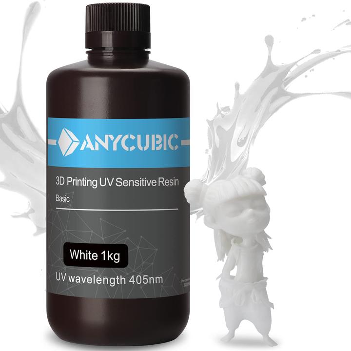 Image du produit Anycubic Résine UV normale (Blanc, 1000 g)
