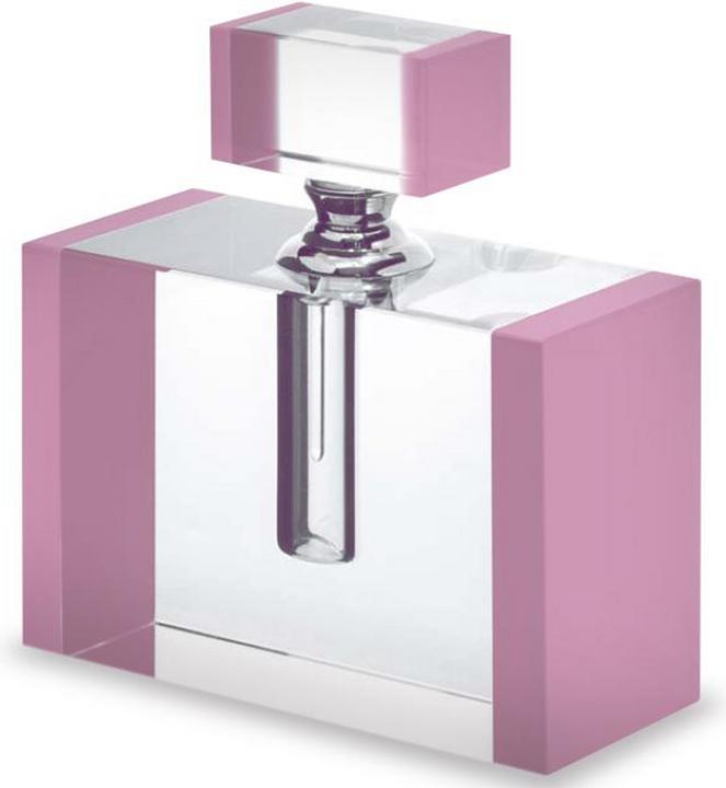 Actual product image Abhika Bever crystal glass Pink H: 9 cm (Extrait De Parfum)
