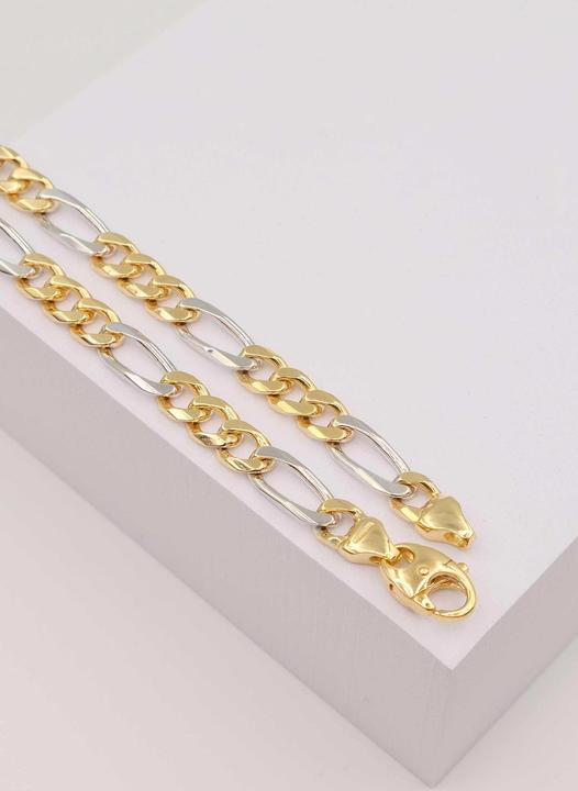 Image du produit Muau Figaro (19 cm, 750, Or blanc, Or jaune 18 carats)
