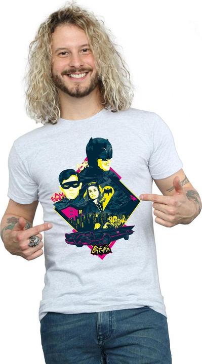 Produktbild Batman TV Serie Charakter Pop Art TShirt (M)