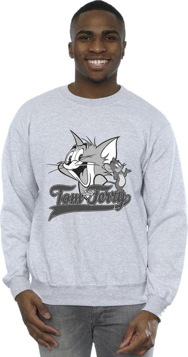 Immagine prodotto Tom & Jerry Greyscale Square Felpa Uomo (4XL)