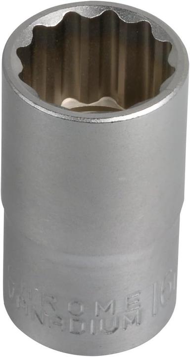 Produktbild SW-Stahl Steckschlüsseleinsatz Zwölfkant 05640-16 SW 16 mm 12,5 mm (1/2') Premium (16 mm)