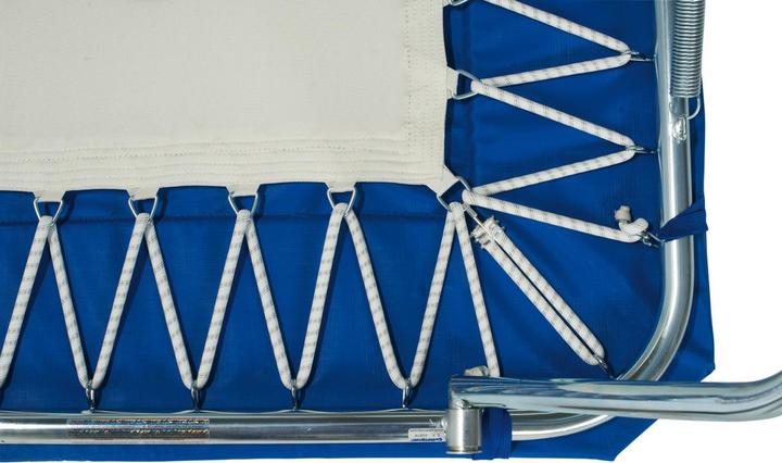 Actual product image Eurotramp Minitramp, blue, height-adjustable 112 x 112 cm