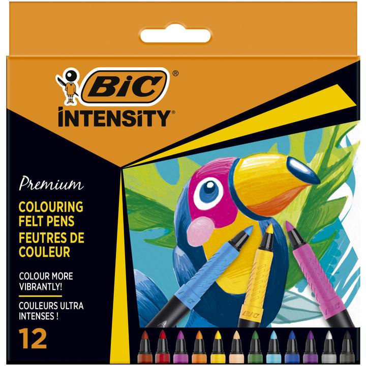Actual product image Bic Fineliner Intensity 0.7mm (Assorted, 12 x)