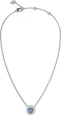 Guess Charming Necklace With Blue Crystal
