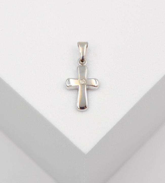 Immagine prodotto Muau Croce (Oro bianco 750/18 carati)
