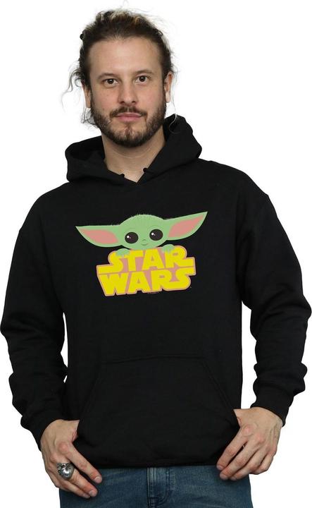 Produktbild Star Wars The Mandalorian The Child And Logo Kapuzenpullover (L)