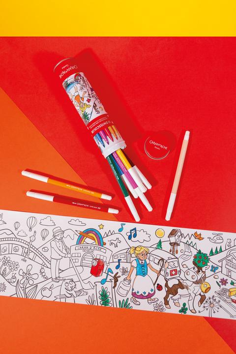 Image du produit Caran d'Ache Feutres de coloriage (Multicolore, 10 x)