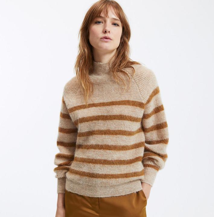 Produktbild La Redoute Collections Streifenpullover Signature ARISTIDE mit Alpakawolle (M)
