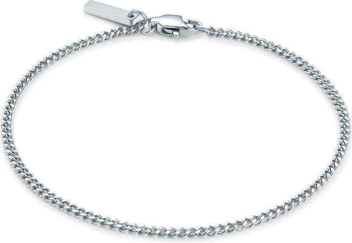 True Rebels Herren Edelstahl Silber - 34234 (21 cm, Edelstahl)