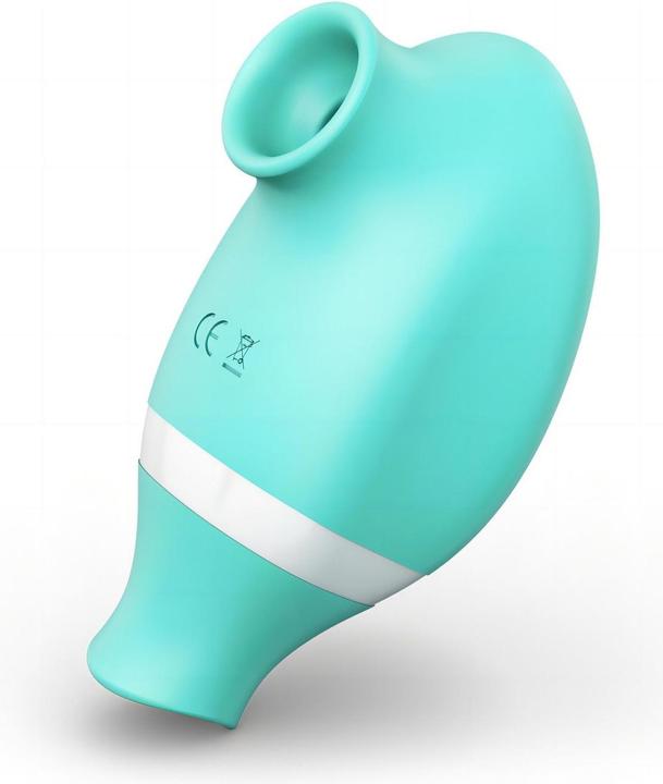 Actual product image Tracy's Dog TF 2 in 1 Clitoral Vibrator - Turqoise