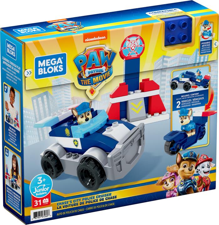 Produktbild Mega Bloks Paw Patrol Verfolgungsjagd-Set