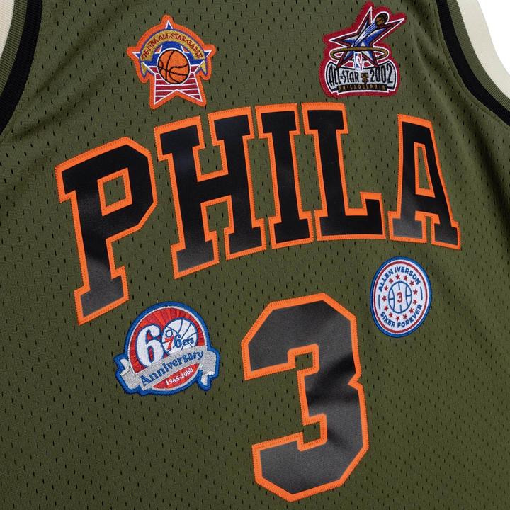 Produktbild Mitchell & Ness NBA Philadelphia 76ers Flight Swingman Allen Iverson Trikot Herren (L)