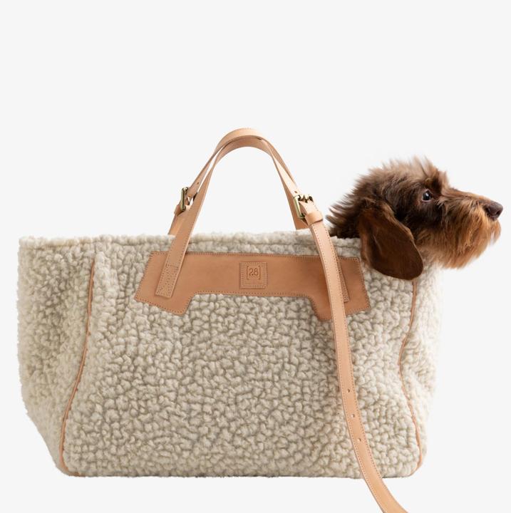 Produktbild 2.8 design for dogs Hundetasche beige (Hund, Komplett zu öffnen)