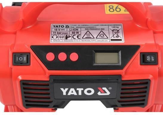 Produktbild Yato Kompressor (11 Bar, 6 l)