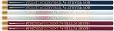 Produktbild Harry Potter: Hogwarts Wands Set of 6 Pencils