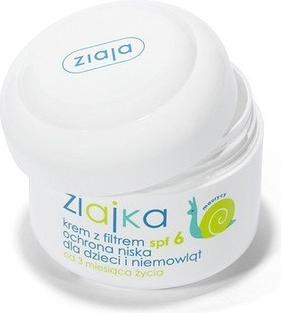 Ziaja Kinder-Sonnenschutzcreme SPF 6 50ml (Sonnencreme, Bis SPF 10, 50 ml)