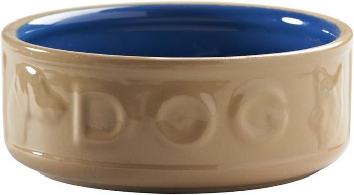 Produktbild Mason Cash Lettered Dog Bowl, Cane and Blue, 18 cm
