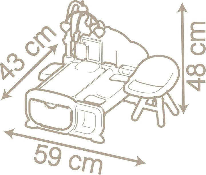 Actual product image Smoby Baby Nurse Cocoon 3-in-1