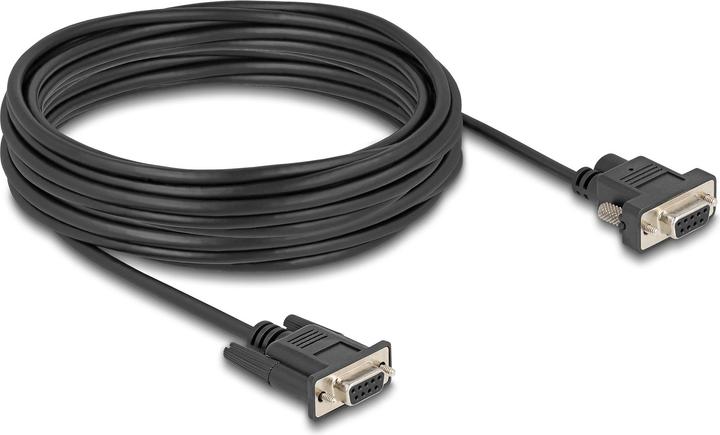 Actual product image Delock Serial cable RS-232 D-Sub9 socket to D-Sub9 socket S (10 m)