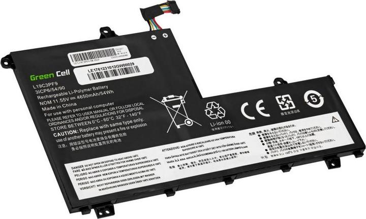 Produktbild GreenCell Laptop Battery for Lenovo ThinkBook 14-IIL 14-IML 15-IIL 15-IML - 4650mAh (3 Zellen, 4650 mAh)