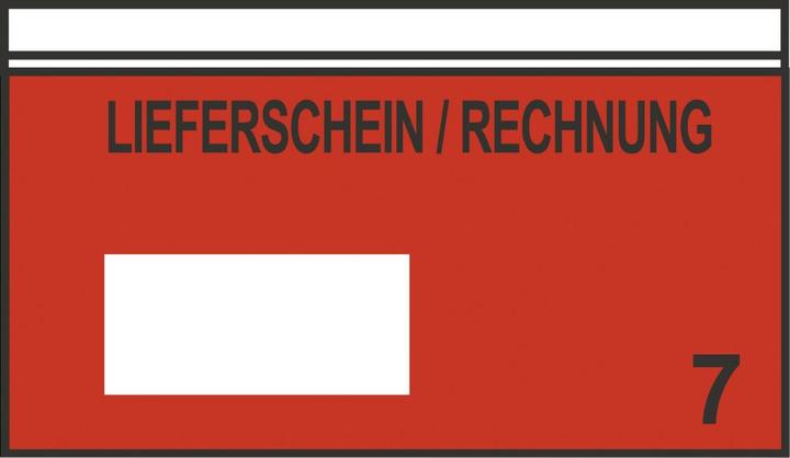 Actual product image Transpak Trans-pak document pouches Premium 240 x 110 mm red DIN long