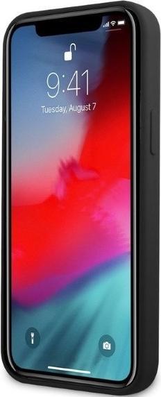 Produktbild Mercedes AMG AMHCP12LSGLBGN iPhone 12 Pro Max 6,7" czarny/black hardcase Silicone Big Logo (Apple iPhone 12 Pro Max)