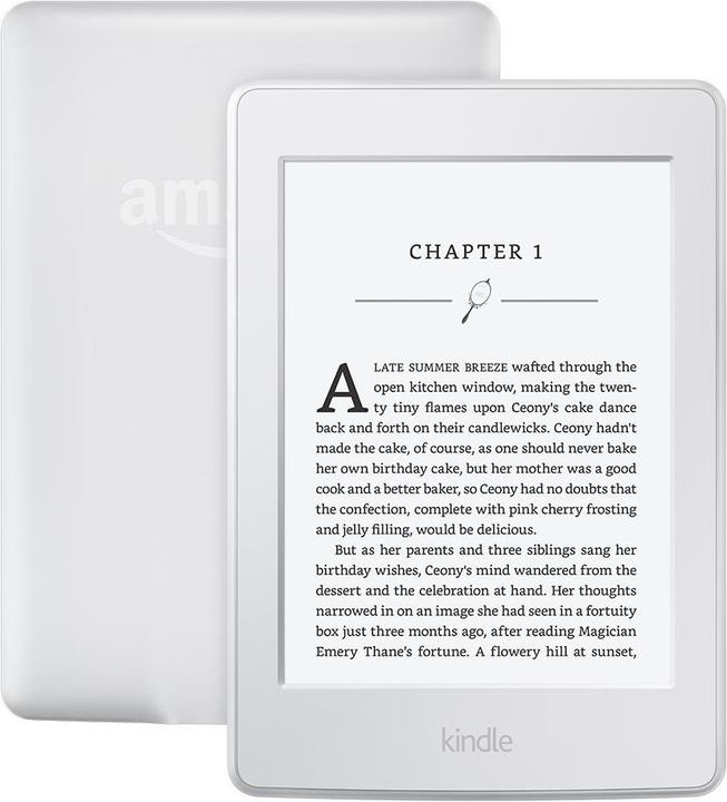 Actual product image Amazon Kindle Paperwhite (2015) - Special Offers (6", 4 GB, White)