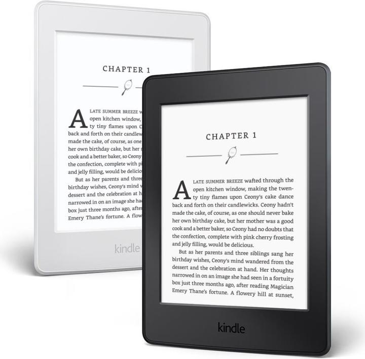 Amazon Kindle Paperwhite (2015) - Special Offers (6", 4 GB, White)