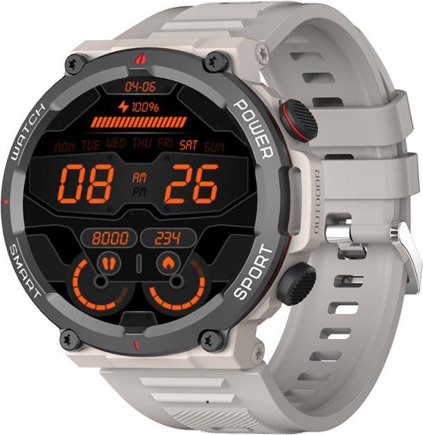 Produktbild Blackview W50 (Connected Watch - 1.39" - Integriertes Mikrofon) Grau