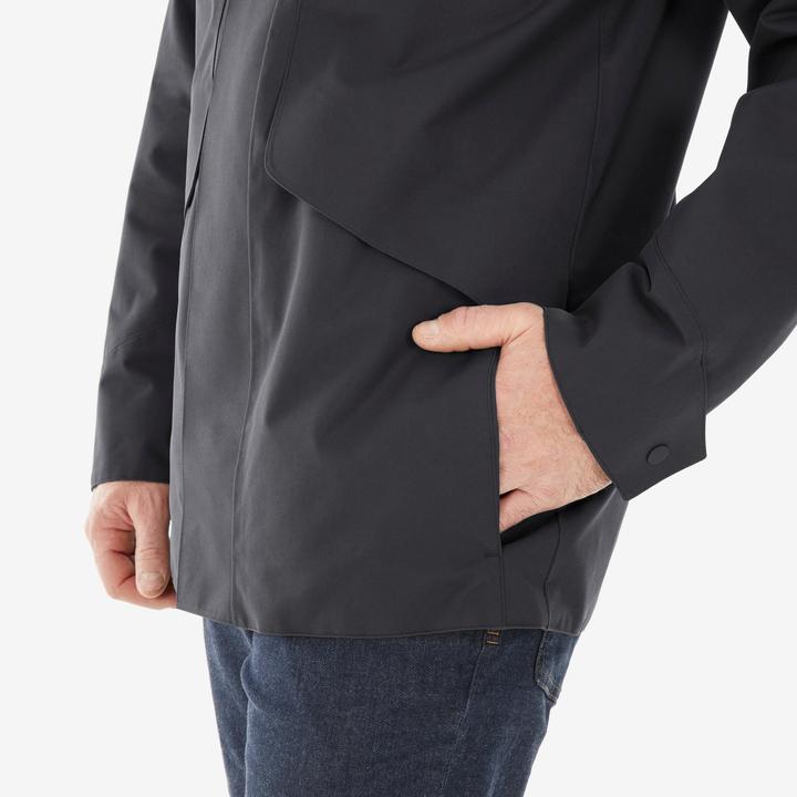 Actual product image Quechua Men's waterproof hiking jacket - NH500 (S)