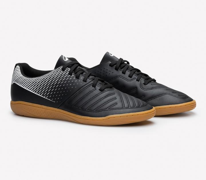 Image du produit Kipsta Chaussures de futsal 100 Noir Caramel (39)