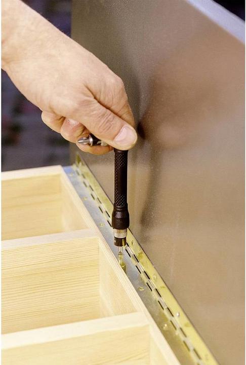 Image du produit wolfcraft wolfcraft 1 Tournevis manuel d'angle avec embout de vissage