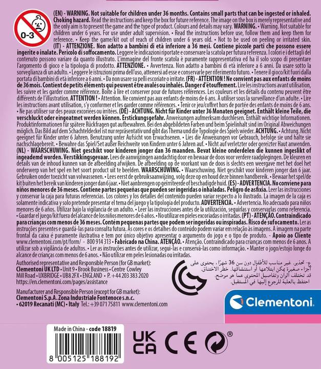 Produktbild Clementoni 18819 Crazy Chic – Lovely Eyeshadow: Tiger – Lidschatten-Make-up, sicher und hypoallergen