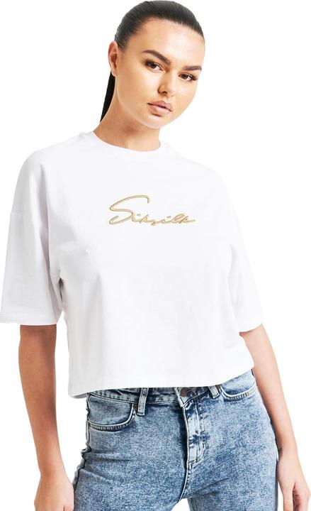 Immagine prodotto Siksilk Maglietta Corta Firma Donna (32)