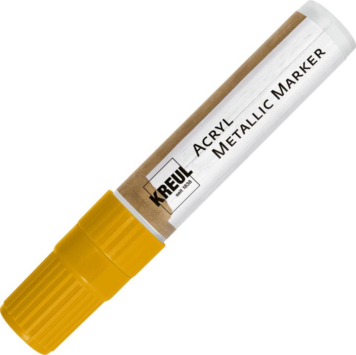 Actual product image Kreul Acrylic Metallic Marker XXL (Gold, 15 mm)