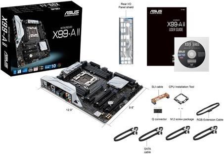 Actual product image ASUS X99-A Ii (LGA 2011-v3, Intel X99, ATX)