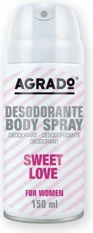 Actual product image Agrado Sweet Love Deodorant Spray (Spray)