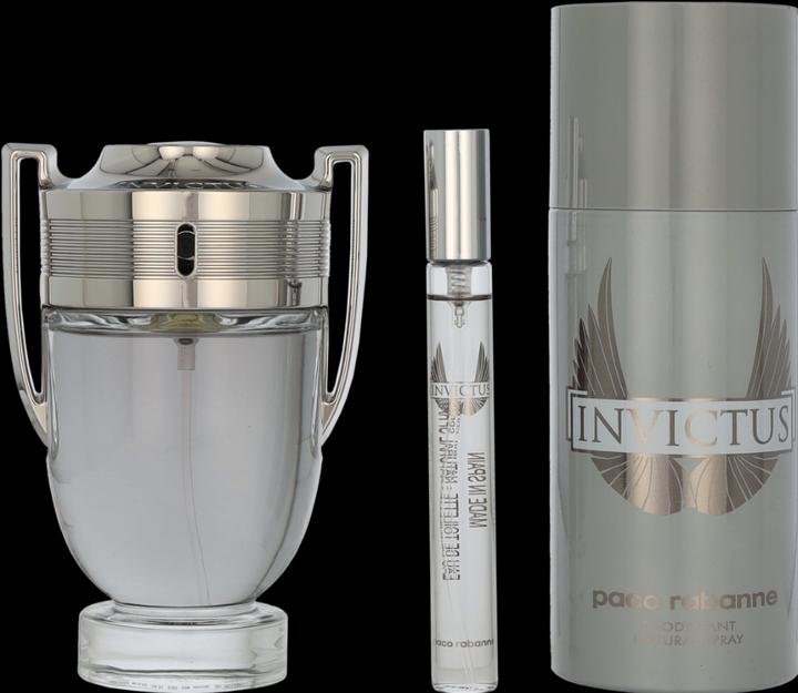 Image du produit Paco Rabanne SET Invictus EDT spray 100ml + DEO spray 150ml + MINIATURA EDT spray 10ml