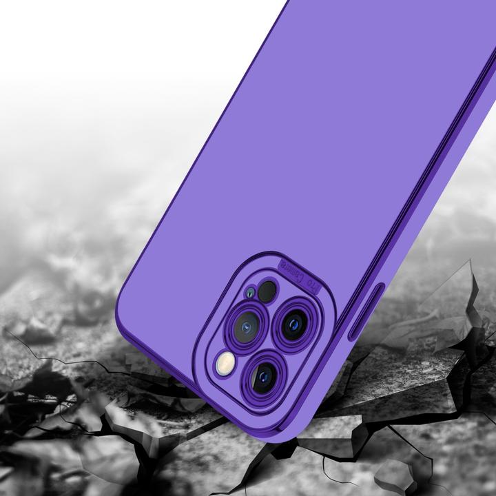 Produktbild Cadorabo TPU Hülle mit Kameraschutz für Apple iPhone 12 PRO MAX (Apple iPhone 12 Pro Max)