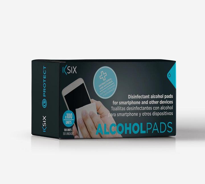Immagine prodotto KSIX Tamponi disinfettanti per smartphone